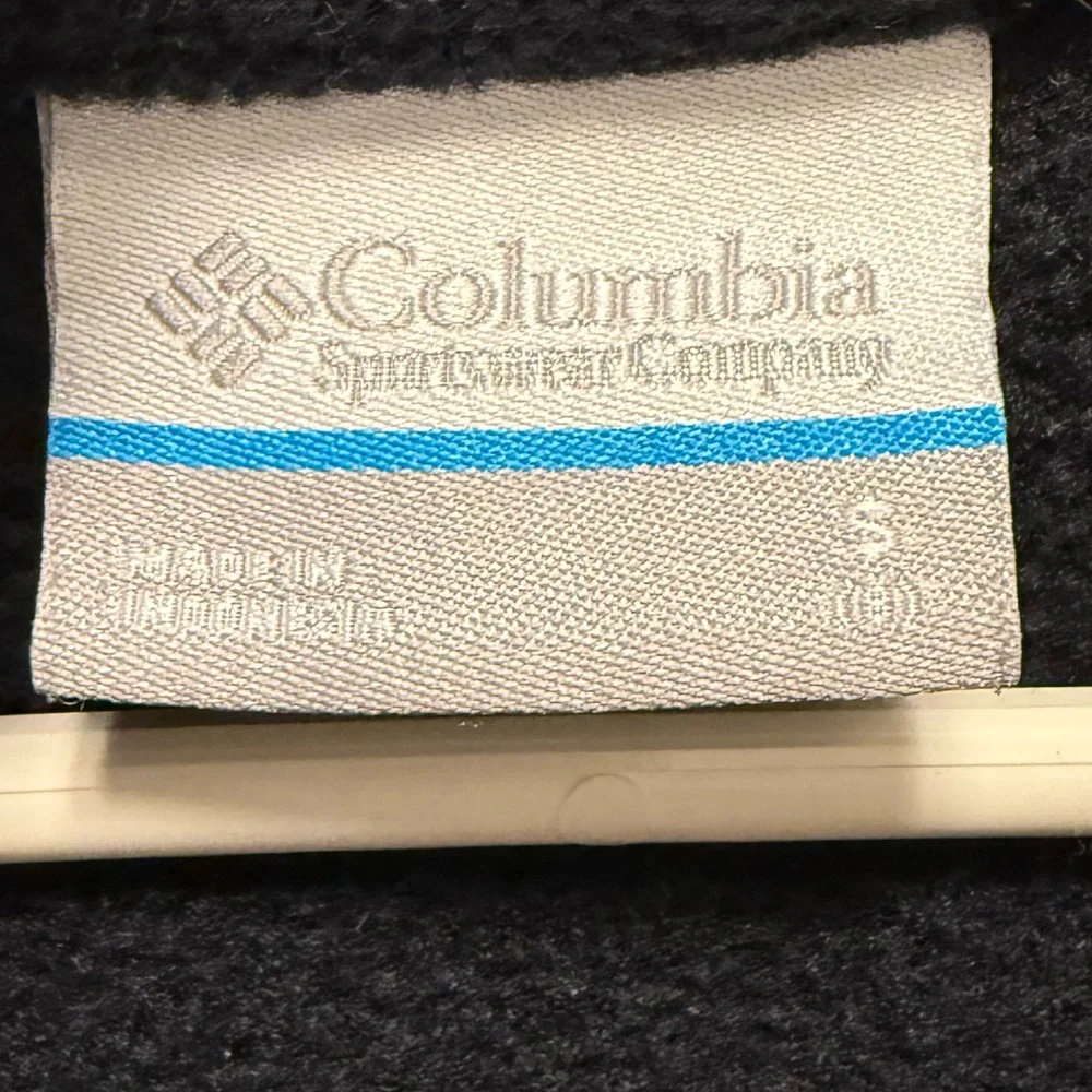 Columbia Kids’ Black Full-Zip Fleece Jacket